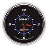 2-1/16" CLOCK, 12 HOUR, COBALT